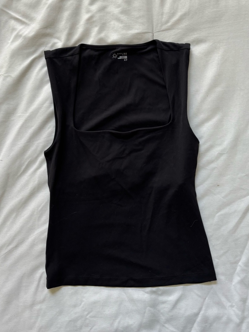 Square Neck Workout Tank Top
